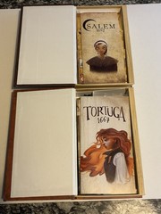 Facade Games Dark Cities Collection 2 Game Set: Tortuga And Salem Excellent!