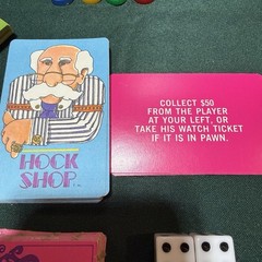 Whitman Vintage Strategy Boardgame Hock Shop 1975 Extremely Rare Complete