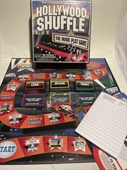 Hollywood Shuffle The Movie Plot Board Game Complete 4-6 Players