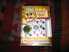 Square Shooters Dice Game Deck of Cards On Dice OS sealed 2011