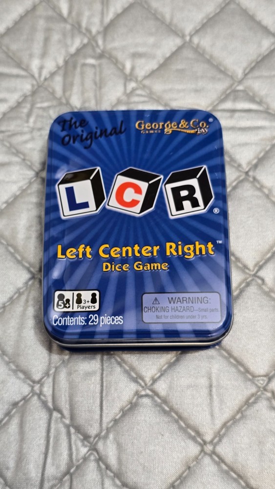 George and Co.Left Center Right Dice Game 2019 – Complete