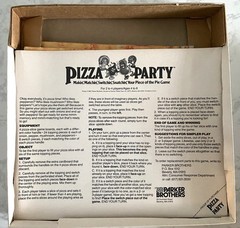 Vintage Pizza Party Board Game – Parker Brothers 1987 Complete