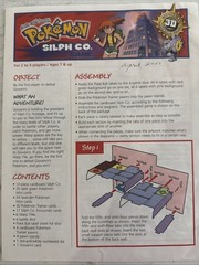 RARE Pokémon Silph Co. 3D Board Game (2000) – 100% COMPLETE – Milton Bradley