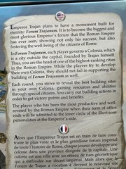 Forum Trajanum Board Game by Stefan Feld 2018 Stronghold Games, Complete!
