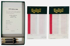 VTG 1972 Jotto Secret Word Game Selchow & Righter Green Box ~ Complete