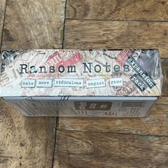 SEALED Ransom Notes The Ridiculous Word Magnet Party Game Expansion Pack