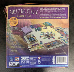 Knitting Circle – Calico Follow Up Board Game by Flatout Games (Damaged)