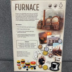 Arcane Wonders Furnace Board Game & Interbellum Expansion New Sealed Industrial