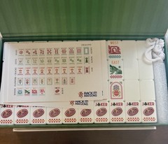 Rack It Mahjong Monaco Tile Set 160 Tiles Monte Carlo Limited Edition American