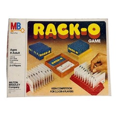 Milton Bradley Board Game Unisex OS Multi Rack-O Vintage 1978 Missing 2 Cards