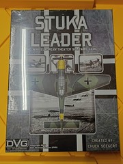 DVG Stuka Leader: The European Theater Solitaire Board Game NISW Fast Shipping