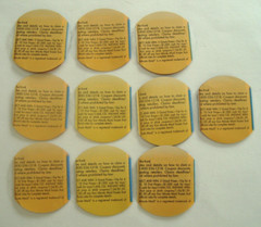 Minute Maid 1995-96 Toy Story game pieces – lot of 10