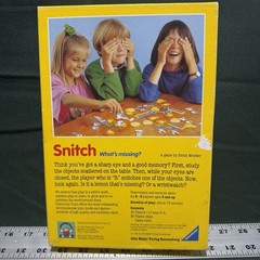 What’s Missing? Snitch Ravensburger Game Ages 5+ 2-6 Players -Ships Free!