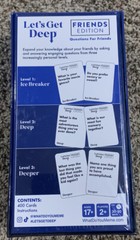 Let’s Get Deep Friends Edition The Party Game Full of Hilarious &Unique Question