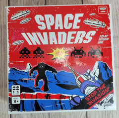 Buffalo Games Space Invaders Game Retro Video Game Turned Board Game