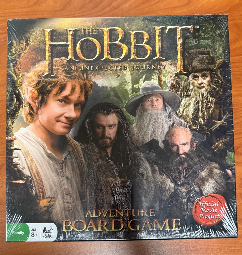 The Hobbit An Unexpected Journey Adventure Board Game NIS