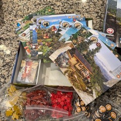 Floresta Board Game Arcane Wonders Mebo Strategy Nature Forest Management New