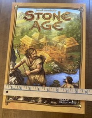 Stone Age Z-Man Board Game, Family Game, 2013, 2-4 Players, 13+ 100% COMPLETE