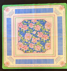 HOBBY LOBBY FLORAL MAHJONG MAT (NEW)