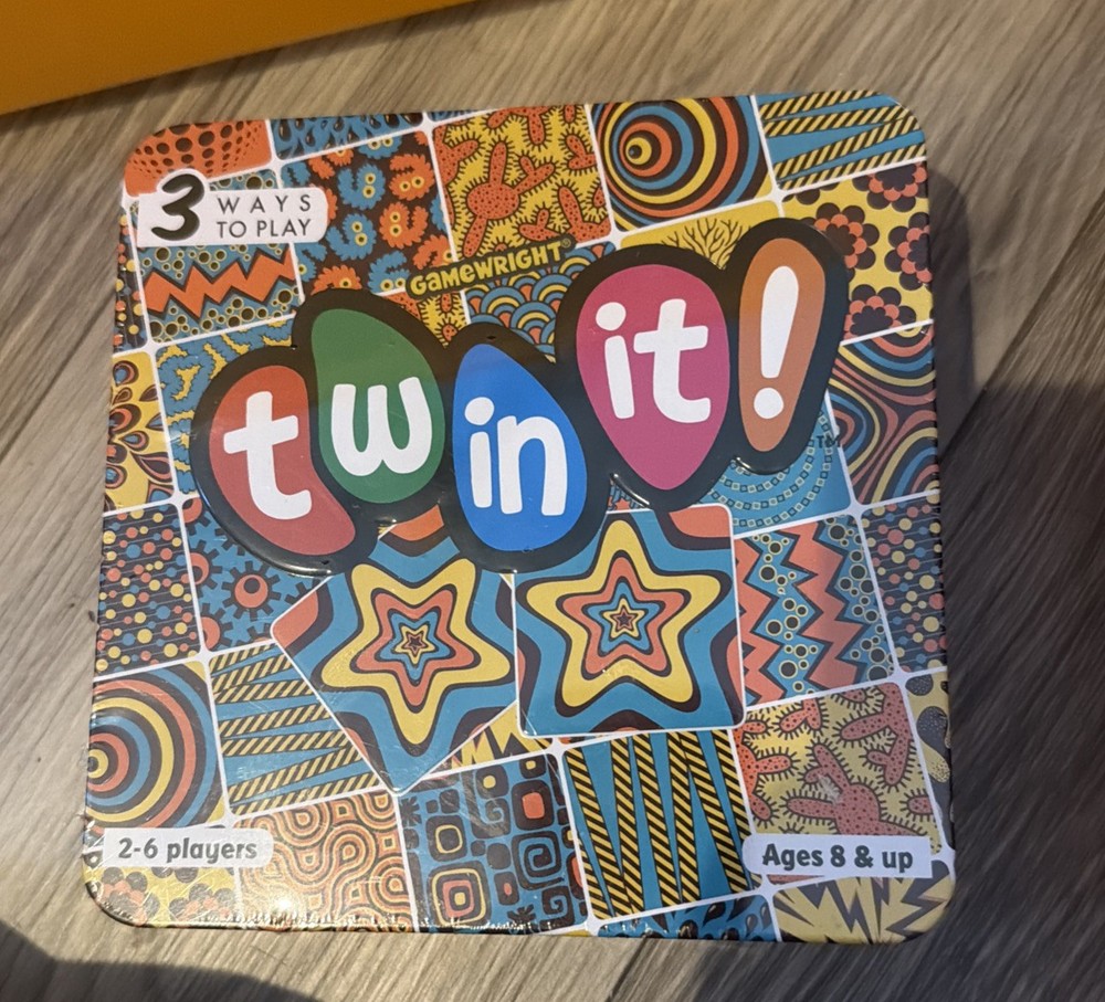 Twin It! by GameWright Cocktail Games Ages 8+ 2-6 Players 3 Ways to Play NEW