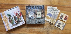 CMON Rising Sun Board Game LOT. See description! MINIs are all new!