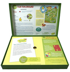 Count Your Chickens Board Game Peaceable Kingdom Kids Teamwork Learning Complete