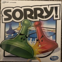 Sorry! Board Game New Sealed 2-4 players Hasbro Gaming A5065 Family Game Night