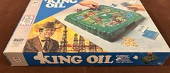 King Oil Board Game Milton Bradley 1974 Complete Vintage