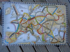 Ticket to Ride Europe Boardgame Days of Wonder DO7202 Used Complete Family Game