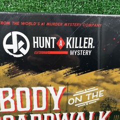 Hunt a Killer Body on the Boardwalk Immersive Murder Mystery Game Board New