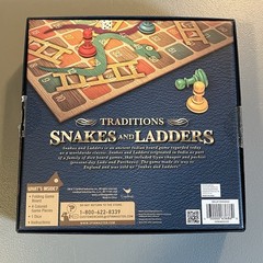 Traditions Snakes And Ladders Game by Cardinal – Preowned – Complete – Nice!