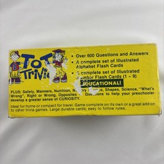 VTG Complete 1984 Tot Trivia Game 108 Cards & Over 600 Questions For Ages 3-6