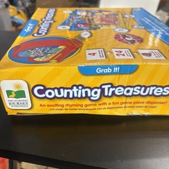 GRAB IT! COUNTING TREASURES GAME FOR CHILDREN AGES 3 AND UP