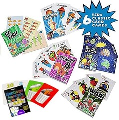 Regal Games Card for Kids – Go 4 inches by 2.75 inches, Original 6 Pack