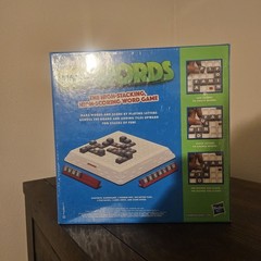 (Box Has Wear) Hasbro UPWORDS Word Board Game 2015 NEW SEALED