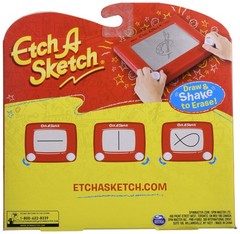 Etch A Sketch Classic Multicolor Drawing Toy Vintage Style Sketcher