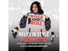 Monopoly Rock & Roll Snugible Black One size Unisex