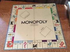 LOT OF BOARD GAME PIECES MONOPOLY CHICAGO IN A BOX CAREERS LOTS OF SILVER PIECES