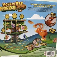 New! Monkey See, Monkey Poo Children’s Game Spin Master Games {85}