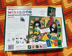 1997 University Games Wishbone the Dog Board Game PBS COMPLETE!