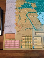 S&T #118 The Tigers Are Burning Campaigns For The Ukraine Map/Counters Only