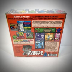 MEEPLE PARTY BOARD GAME English strategy Co-op 9th Level 2019 Oop NEW SEALED
