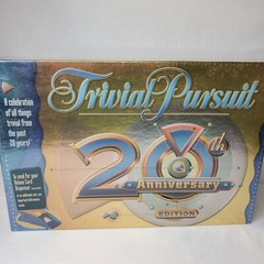 Trivial Pursuit 20th Anniversary Edition 80s 90s Trivia Game Hasbro New Sealed