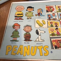 1959 PEANUTS: THE GAME OF CHARLIE BROWN AND HIS PALS GAME BY S & R COMPLETE