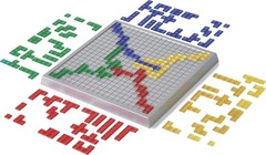 Blokus XL Board Game Oversized Strategy Brain Game for Family Night Kids