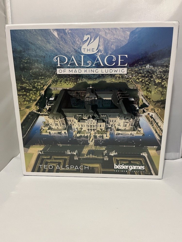 The Palace of Mad King Ludwig Board Game Bezier Games New Sealed NIB ages 13+