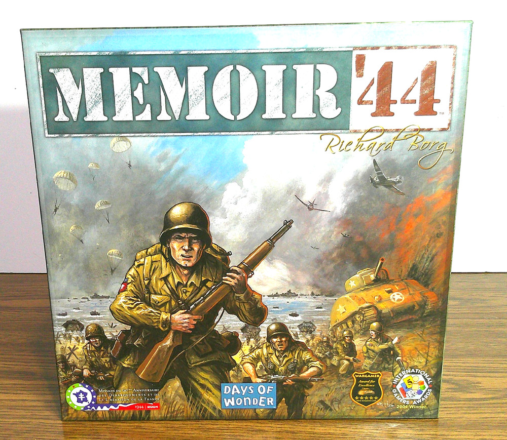 Memoir44 Core Game Complete Includes Audi Murphy and Invasion of Crete Scenarios
