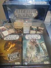 Fantasy Flight Games EH01 Eldritch Horror Board Game Expansion Lot