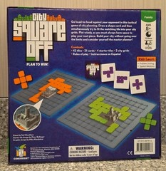 City Square Off Board Game 2011 Tactical City Building Gamewright Sealed