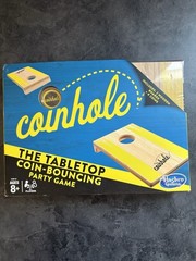 Hasbro Gaming Coinhole Tabletop Coin-Bouncing Party Game C3810 New sealed